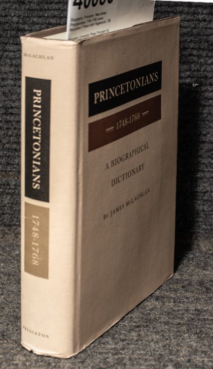 Image for Princetonians, 1748-1768 Princetonians, 1748-1768