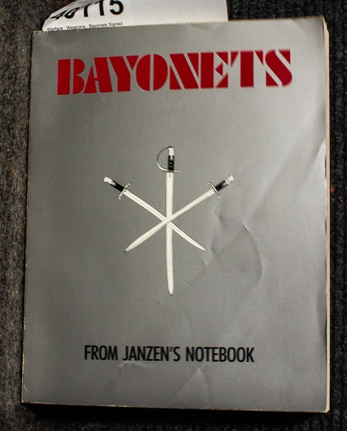 Image for Bayonets Signed 1987 Bayonets Signed 1987