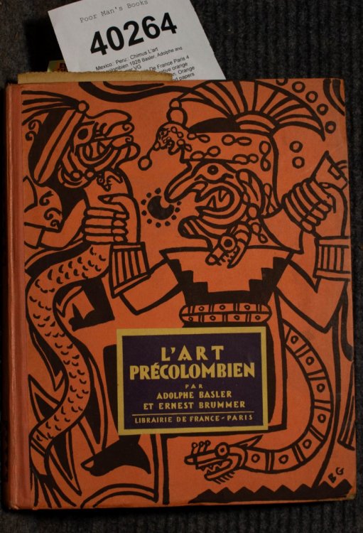 Image for L'art Precolombien 1928 L'art Precolombien 1928