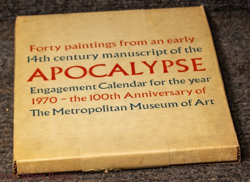 Image for 1970 Metropolitan Museum Of Art Apocalypse Calendar Planner Book 1970 Metropolitan Museum Of Art Apocalypse Calendar Planner Book