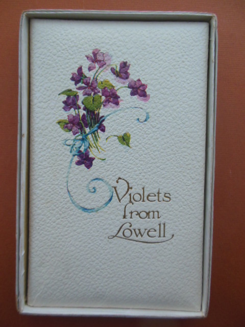 Image for Violets From Lowell (Gift Book in Original Box 1912) Violets From Lowell (Gift Book in Original Box 1912)