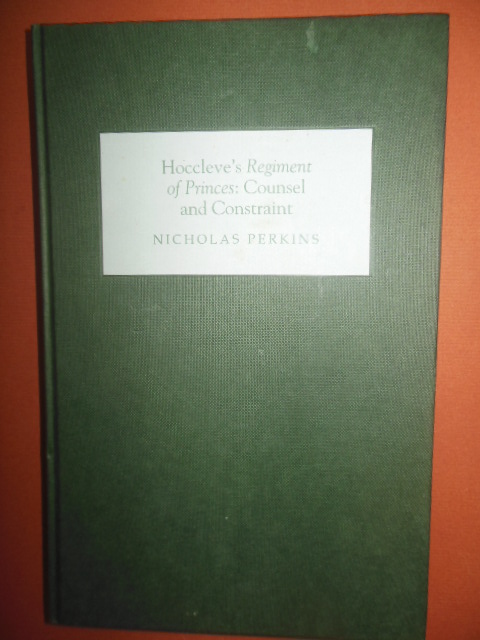 Image for Hoccleve's Regiment of Princes: Counsel and Constraint Hoccleve's Regiment of Princes: Counsel and Constraint