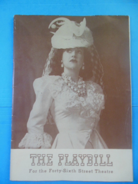 Panama Hattie: Playbill for the Forty-Sixth Street Theatre, 1941 Ethel Merman, Arthur Treacher, Betty Hutton)