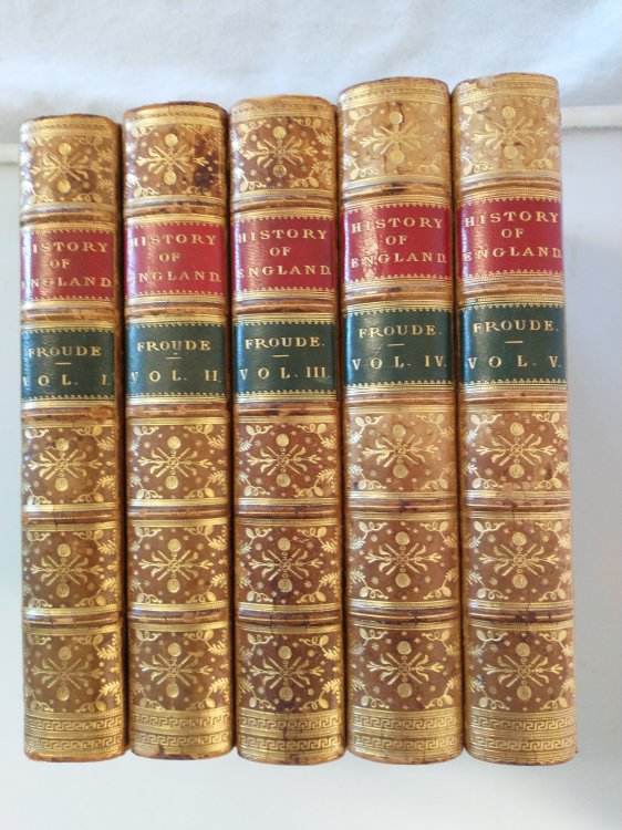 HISTORY OF ENGLAND FROM THE FALL OF WOLSEY TO THE DEATH OF ELIZABETH
