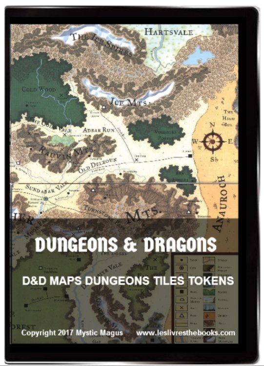 Image for Dungeons And Dragons, D&D RPG DM Maps, Dungeons Tiles, Tokens, Books Lot On DVD. Volume 1 Dungeons And Dragons, D&D RPG DM Maps, Dungeons Tiles, Tokens, Books Lot On DVD. Volume 1