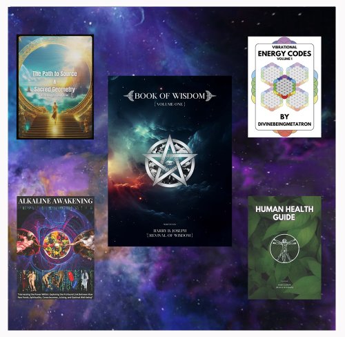 Book of Wisdom 1 + 2 Human Health Guide 7 Book Collection Set DVD + Extras Harry Joseph