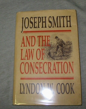 JOSEPH SMITH AND THE LAW OF CONSECRATION