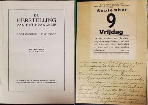 Image for De Herstelling Van Het Evangelie, THE RESTORATION OF THE GOSEPL (DUTCH) De Herstelling Van Het Evangelie, THE RESTORATION OF THE GOSEPL (DUTCH)