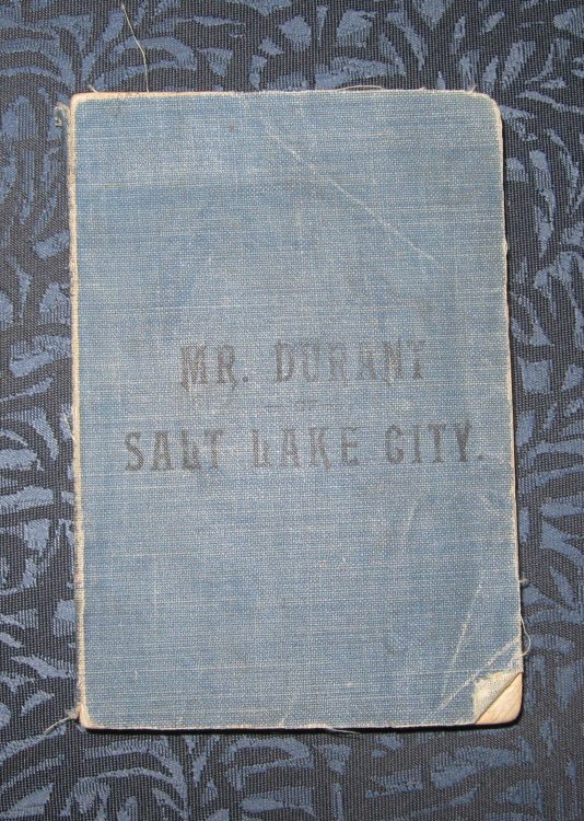 Image for Mr. Durant of Salt Lake City - That Mormon Mr. Durant of Salt Lake City - That Mormon