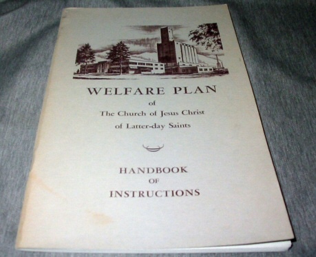 Image for WELFARE PLAN OF THE CHURCH OF JESUS CHRIST OF LATTER-DAY SAINTS - Handbook of Instructions WELFARE PLAN OF THE CHURCH OF JESUS CHRIST OF LATTER-DAY SAINTS - Handbook of Instructions