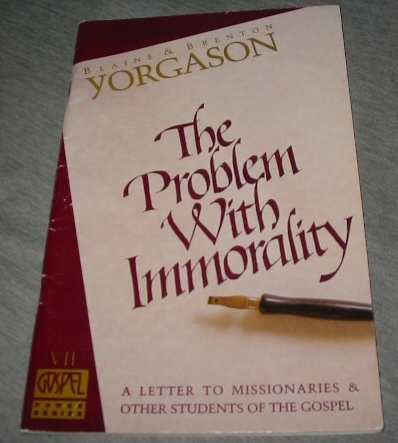 Image for The Problem with Immorality - A Letter to Missionaries & Other Students of the Gospel The Problem with Immorality - A Letter to Missionaries & Other Students of the Gospel