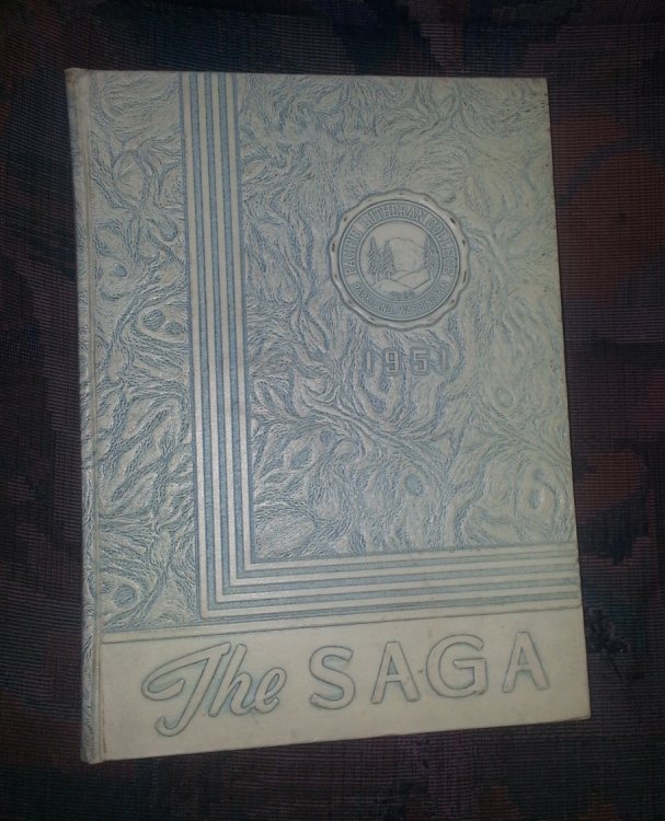 Image for THE SAGA Yearbook -1951 - PACIFIC LUTERAN COLLEGE YEARBOOK, PARKLAND, WASHINGTON THE SAGA Yearbook -1951 - PACIFIC LUTERAN COLLEGE YEARBOOK, PARKLAND, WASHINGTON