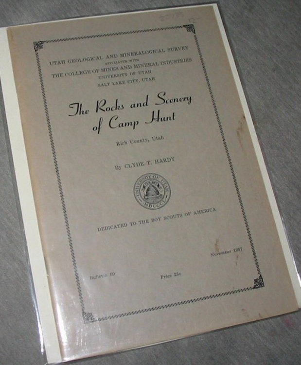 Image for THE ROCKS AND SCENERY OF CAMP HUNT THE ROCKS AND SCENERY OF CAMP HUNT