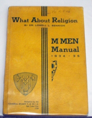 Image for WHAT ABOUT RELIGION M Men Manual 1934-35 WHAT ABOUT RELIGION M Men Manual 1934-35