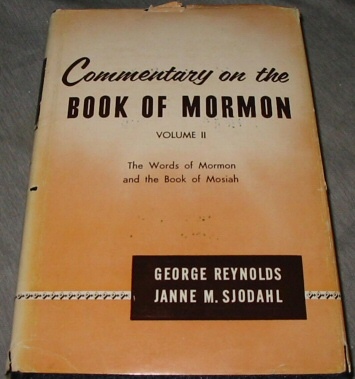 Image for COMMENTARY ON THE BOOK OF MORMON - Words of Mormon and the Book of Mosiah. COMMENTARY ON THE BOOK OF MORMON - Words of Mormon and the Book of Mosiah.