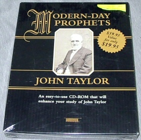 MODERN DAY-PROPHETS JOHN TAYLOR (CD-ROM)