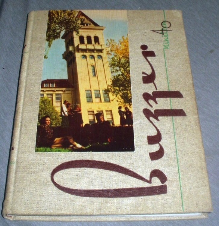 THE Buzzer of 1940 - Utah State - USAC - Logan University - Yearbook