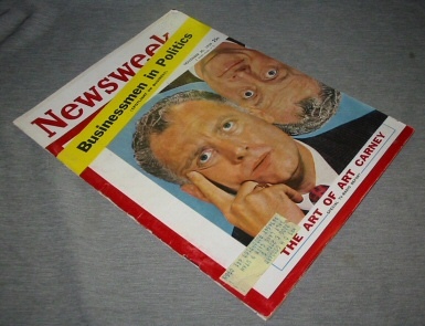 Image for Newsweek Magazine - Businessmen in Politics (Spotlight on Business) - The Art of Art Carney - Volume LIV, Number 27, November 30, 1959 Newsweek Magazine - Businessmen in Politics (Spotlight on Business) - The Art of Art Carney - Volume LIV, Number 27, November 30, 1959
