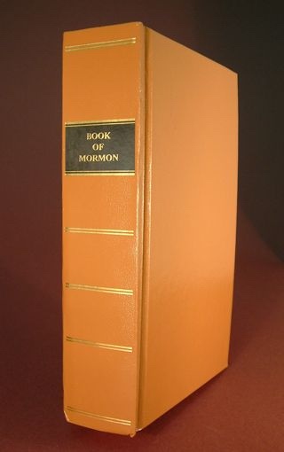REPLICA OF 1830 1ST EDITION BOOK OF MORMON -; Brand NEW!