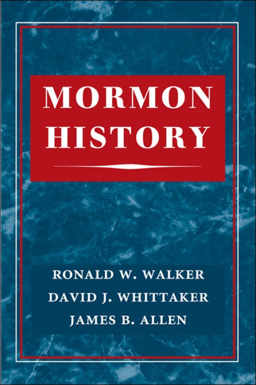 Image for Mormon History; A comprehensive view of how the writing of Mormon history has evolved since the establishment of the church Mormon History; A comprehensive view of how the writing of Mormon history has evolved since the establishment of the church