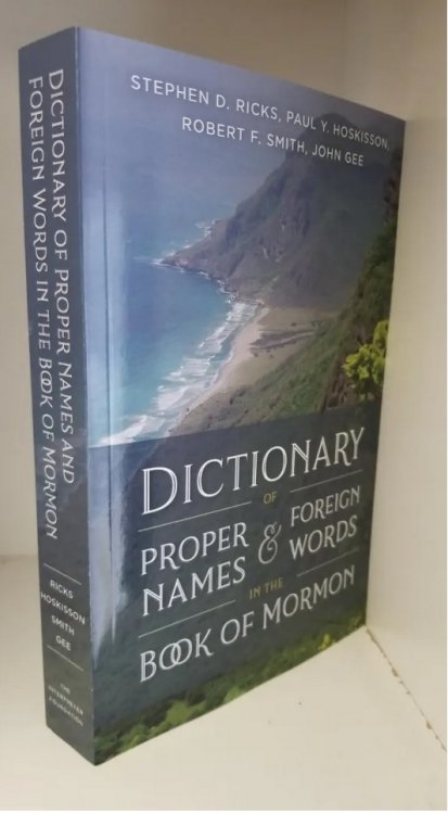 Image for Dictionary of Proper Names & Foreign Words in the Book of Mormon Dictionary of Proper Names & Foreign Words in the Book of Mormon