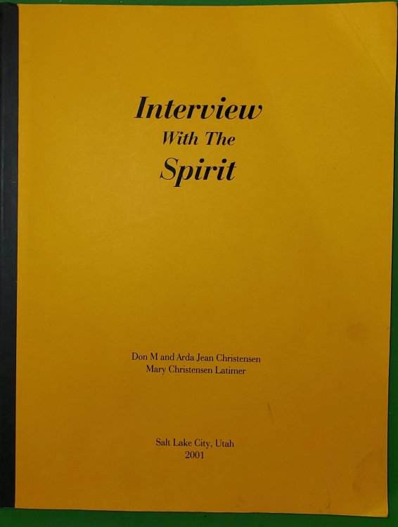 Image for Interview with the Spirit Interview with the Spirit