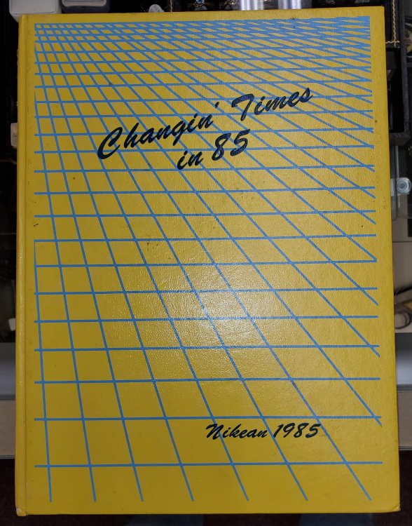 Nikean, 1985 Bloomington High School North yearbook, Bloomington Indiana