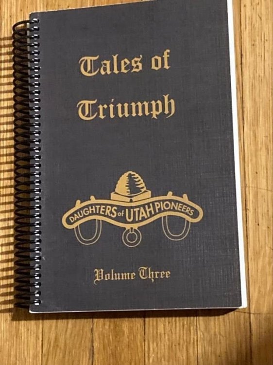 Image for Tales of Triumph - Daughters of Utah Pioneers - Volume 3 Tales of Triumph - Daughters of Utah Pioneers - Volume 3
