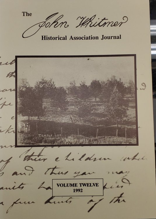 Image for The John Whitmer Historical Association Journal, Volume 12, 1992 The John Whitmer Historical Association Journal, Volume 12, 1992