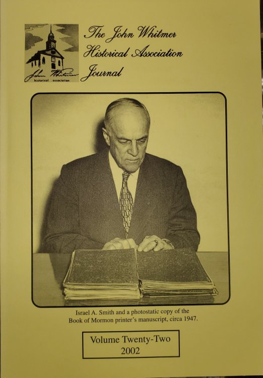 Image for The John Whitmer Historical Association Journal, Volume 22, 2002 The John Whitmer Historical Association Journal, Volume 22, 2002