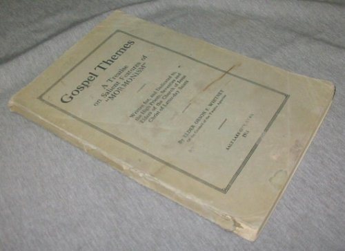 Image for Gospel Themes - A TREATISE of SALIENT Features of Gospel Themes - A TREATISE of SALIENT Features of