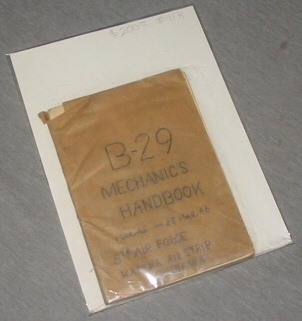 Image for B-29 Mechanics Handbook - 1 Dec. '45 - 25 Mar. '46 B-29 Mechanics Handbook - 1 Dec. '45 - 25 Mar. '46