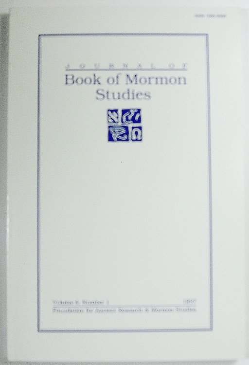 Image for Journal of Book of Mormon Studies; Vol 6 - Num 1 - Journal of Book of Mormon Studies; Vol 6 - Num 1 -