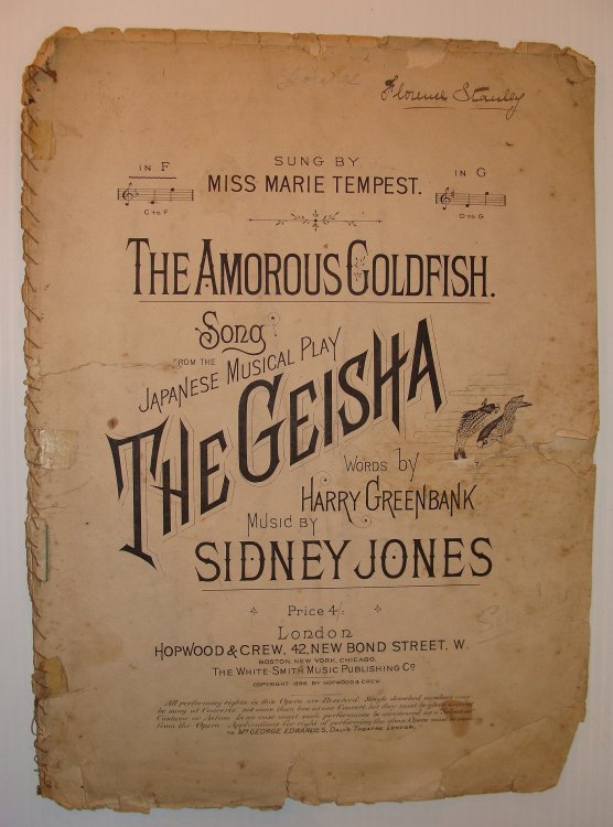Image for The Amorous Goldfish: Sheet Music for Voice and Piano The Amorous Goldfish: Sheet Music for Voice and Piano