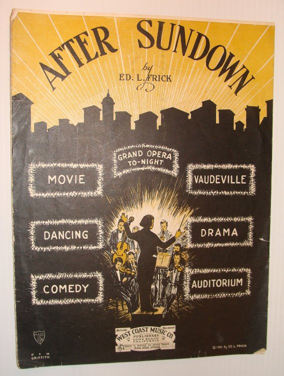 Image for After Sundown - Sheet Music After Sundown - Sheet Music