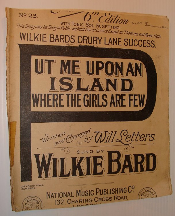 Image for Put Me On An Island (Where the Girls are Few) Put Me On An Island (Where the Girls are Few)