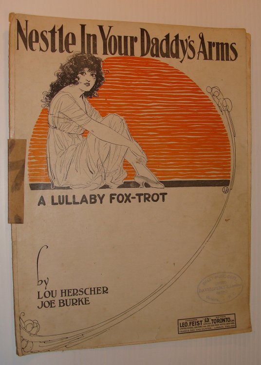 Image for Nestle in Your Daddy's Arms (Repose Mon Enfant Sur Mon Epaule) - A Lullaby Fox-Trot: Sheet Music for Piano Nestle in Your Daddy's Arms (Repose Mon Enfant Sur Mon Epaule) - A Lullaby Fox-Trot: Sheet Music for Piano