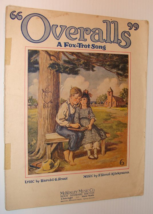 Image for Overalls - A Fox-Trot Song: Sheet Music for Voice and Piano Overalls - A Fox-Trot Song: Sheet Music for Voice and Piano