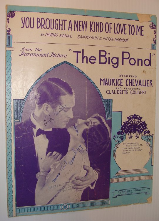 Image for You Brought a New Kind of Love to Me - Sheet Music You Brought a New Kind of Love to Me - Sheet Music