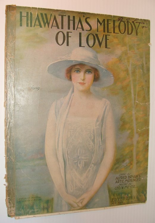 Image for Hiawatha's Meloday of Love - Sheet Music Hiawatha's Meloday of Love - Sheet Music