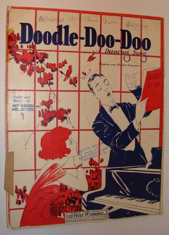 Image for Doodle-Doo-Doo - A Dancing Song - Chanson Avec Paroles Francaises: Sheet Music Doodle-Doo-Doo - A Dancing Song - Chanson Avec Paroles Francaises: Sheet Music