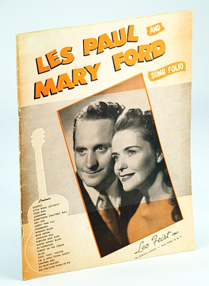 Image for Les Paul and Mary Ford Song Folio: Songbook with Sheet Music for Piano and Voice with Ukulele Chords Les Paul and Mary Ford Song Folio: Songbook with Sheet Music for Piano and Voice with Ukulele Chords