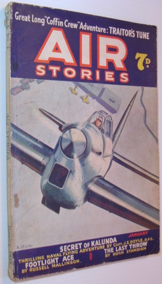 Air Stories - Flying Thrills and Aerial Adventure: January 1938, Vol. 6, No. 1