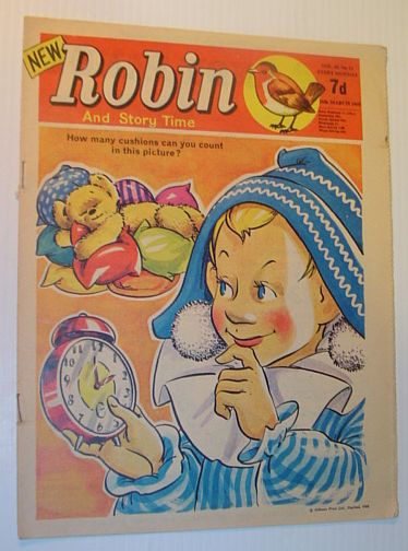 New Robin and Story Time: 16 March 1968, Vol. 16, No. 11
