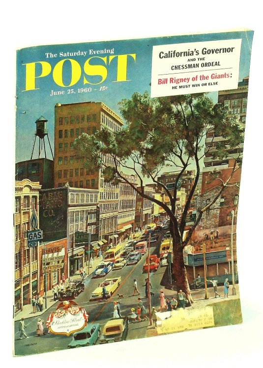 Image for The Saturday Evening Post, June 25, 1960, Volume 232, Number 52 - They Killed Heydrich (part 2 of 3) /Irna Phillips of the Soap Operas The Saturday Evening Post, June 25, 1960, Volume 232, Number 52 - They Killed Heydrich (part 2 of 3) /Irna Phillips of the Soap Operas