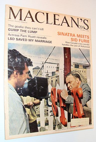 Image for Maclean's Magazine, 5 November 1966 *Frank Sinatra Cover Photo* Maclean's Magazine, 5 November 1966 *Frank Sinatra Cover Photo*