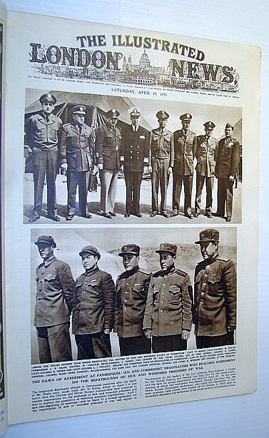 Image for The Illustrated London News, April 18, 1953 - Agreement at Panmunjom The Illustrated London News, April 18, 1953 - Agreement at Panmunjom