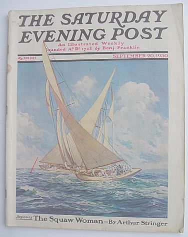 Image for The Saturday Evening Post Magazine: Volume 203 September 20, 1930 Number 12 The Saturday Evening Post Magazine: Volume 203 September 20, 1930 Number 12