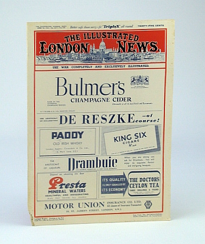 Image for The Illustrated London News (ILN), Saturday, April (Apr.) 19, 1941 - Cover Portrait of Squadron Leader Douglas R.S. Bader The Illustrated London News (ILN), Saturday, April (Apr.) 19, 1941 - Cover Portrait of Squadron Leader Douglas R.S. Bader
