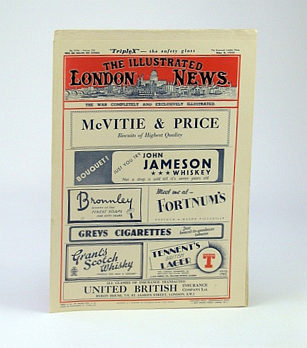 Image for The Illustrated London News (ILN), Saturday, May 2, 1942 - Rostock Smashed By the R.A.F. The Illustrated London News (ILN), Saturday, May 2, 1942 - Rostock Smashed By the R.A.F.